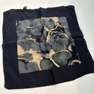 Vintage Silk Pocket Square Made In Italy
